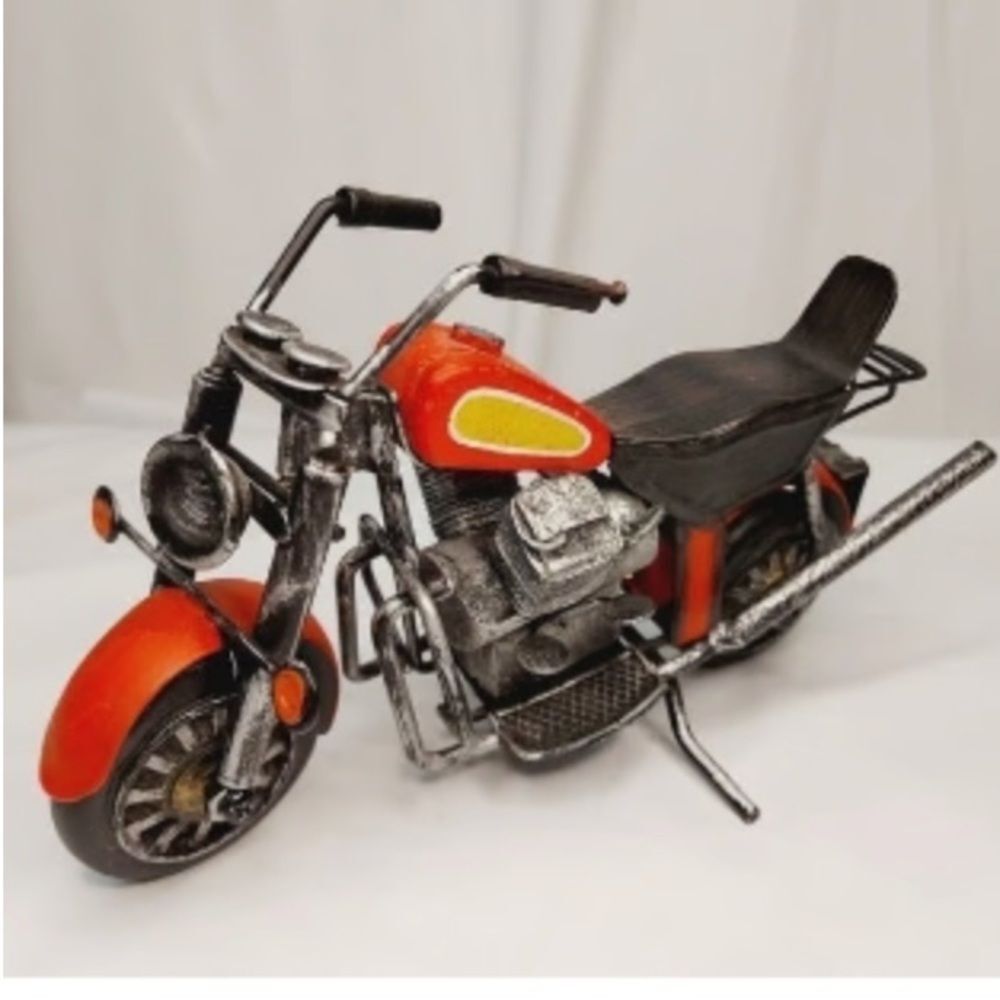 ^M7 Adult Metal Decorative shelf motorcycle figurine realistic figure